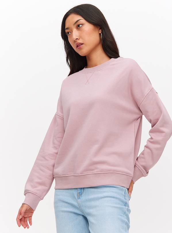 Light Pink Crew Neck Sweatshirt XXL